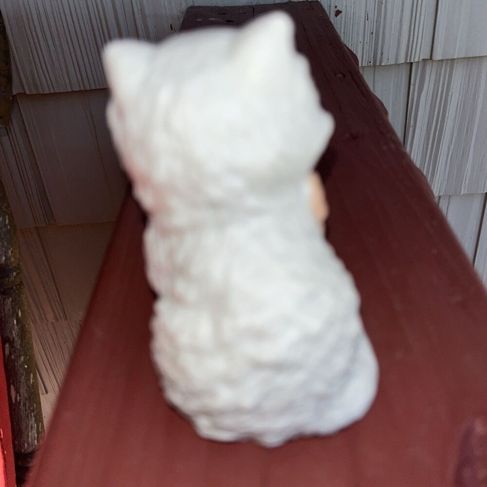 Vintage Homco Pair Of Cats Kittens #1428 White Ceramic Figurines Set of 2 - Picture 10 of 11